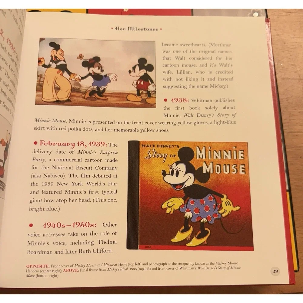 The Art Of Walt Disney's Mickey Mouse & Minnie Mouse Disney Edition Official D23